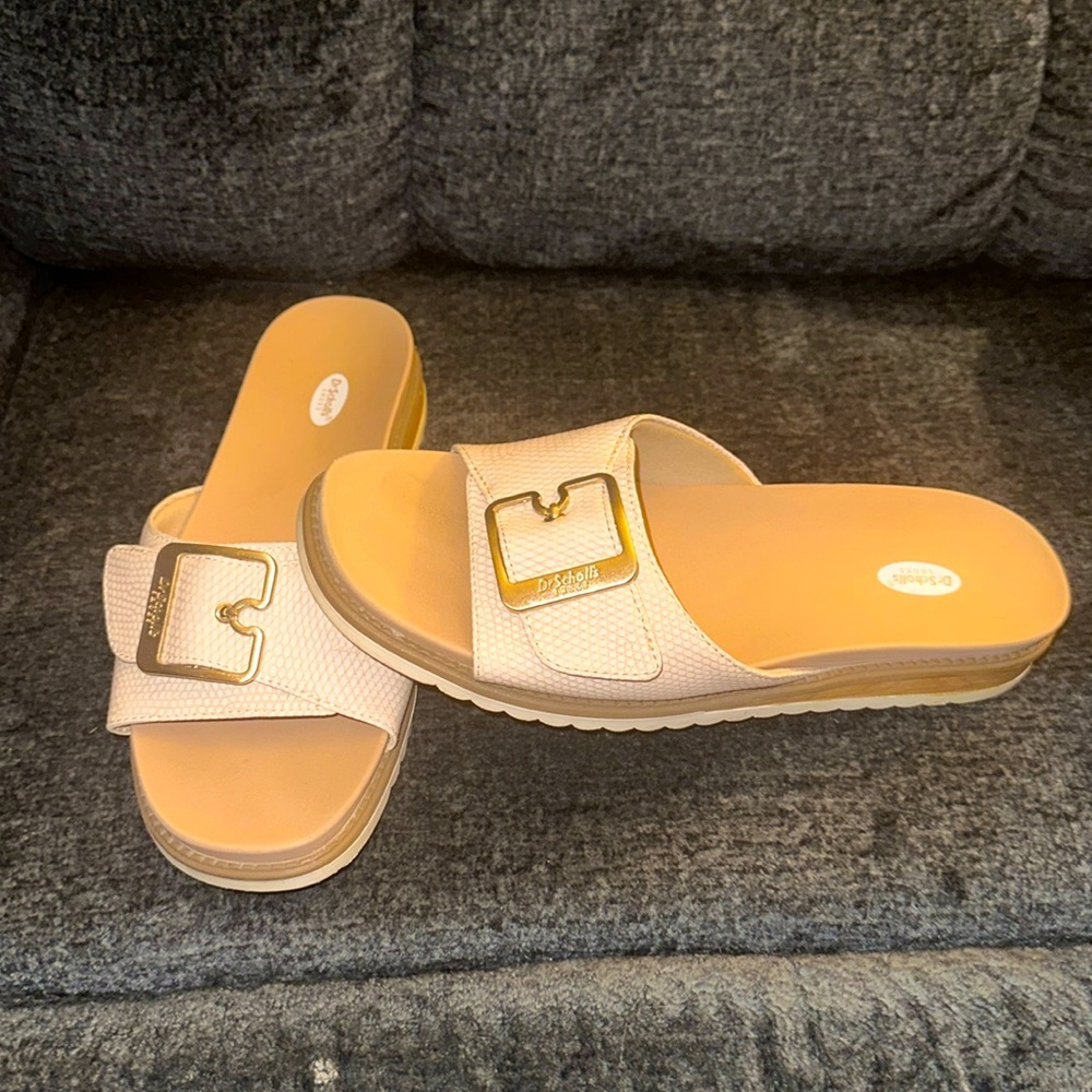 Dr. Scholls Women’s Originalist 2 Buckle Slide Sandal Size “8”